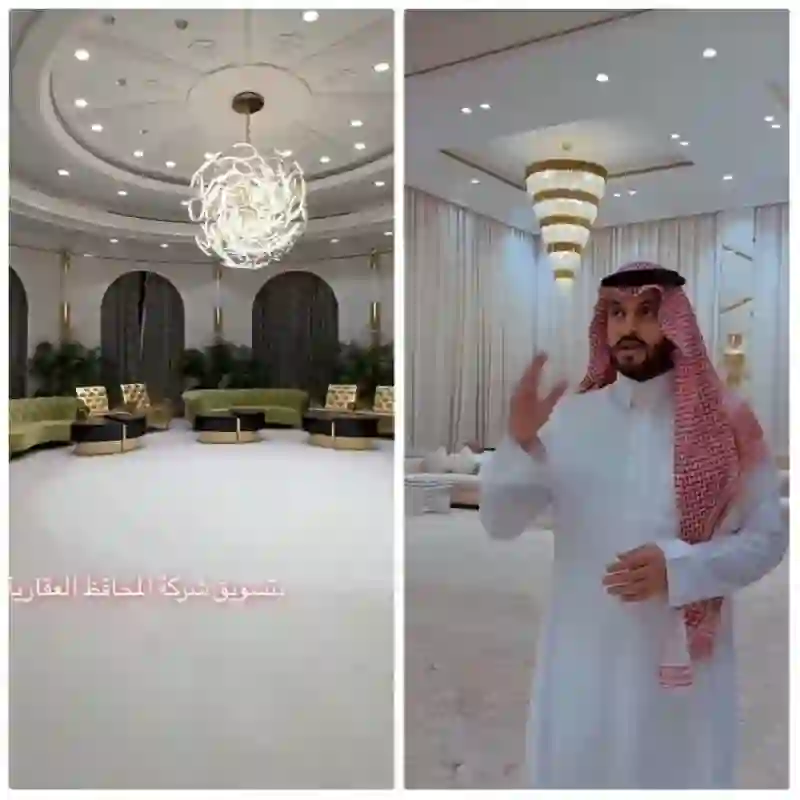 بيع قصر ملكي فخم في حي الخزامى في الرياض